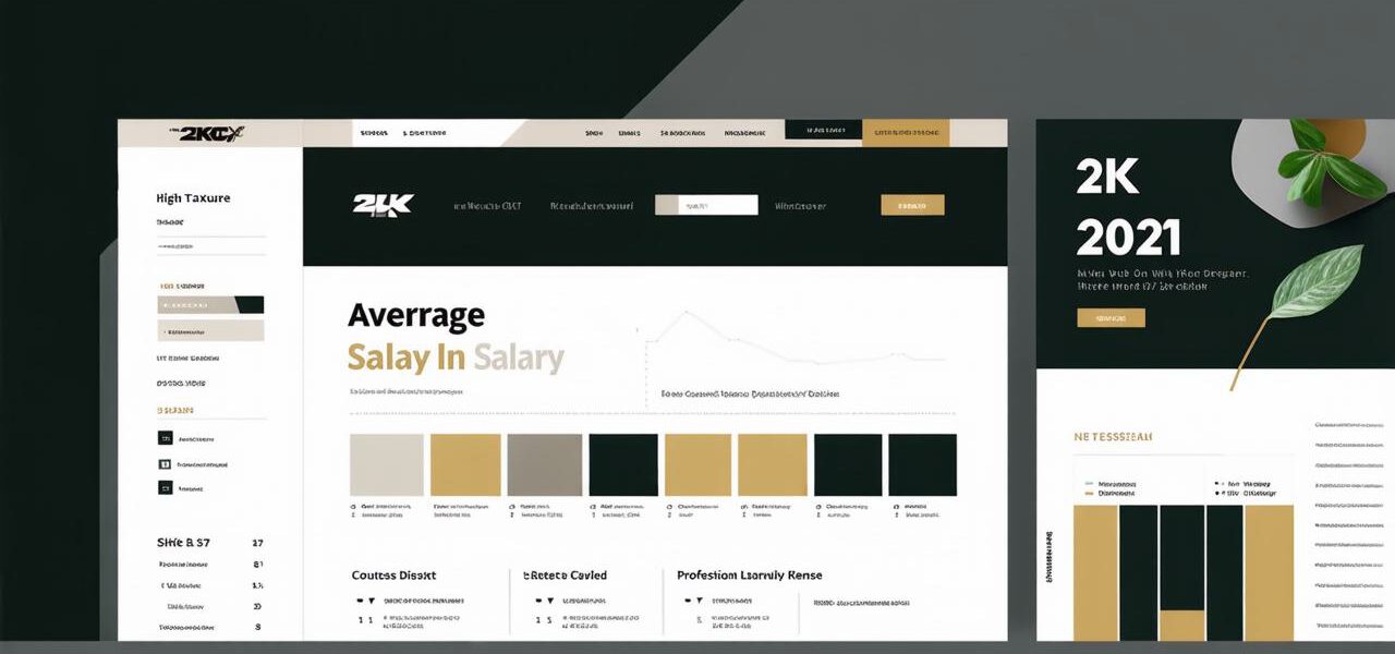 Average web designer salary in 2021